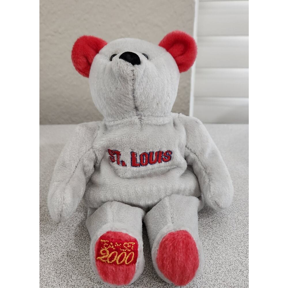 St Louis McGwire 2000 Team Set Beanie Bear